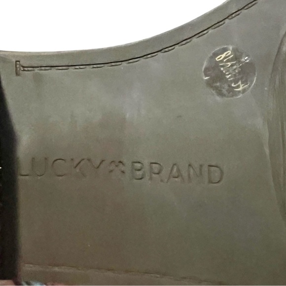 Lucky Brand Black Leather Ankle Booties – Women’s 8.5M - Picture 7 of 7